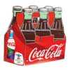 Coca Cola 6 pack bottles Pin