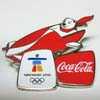 Coca Cola Polar Bear Snowboard Pin