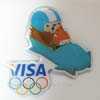 Visa Bobsled Pin